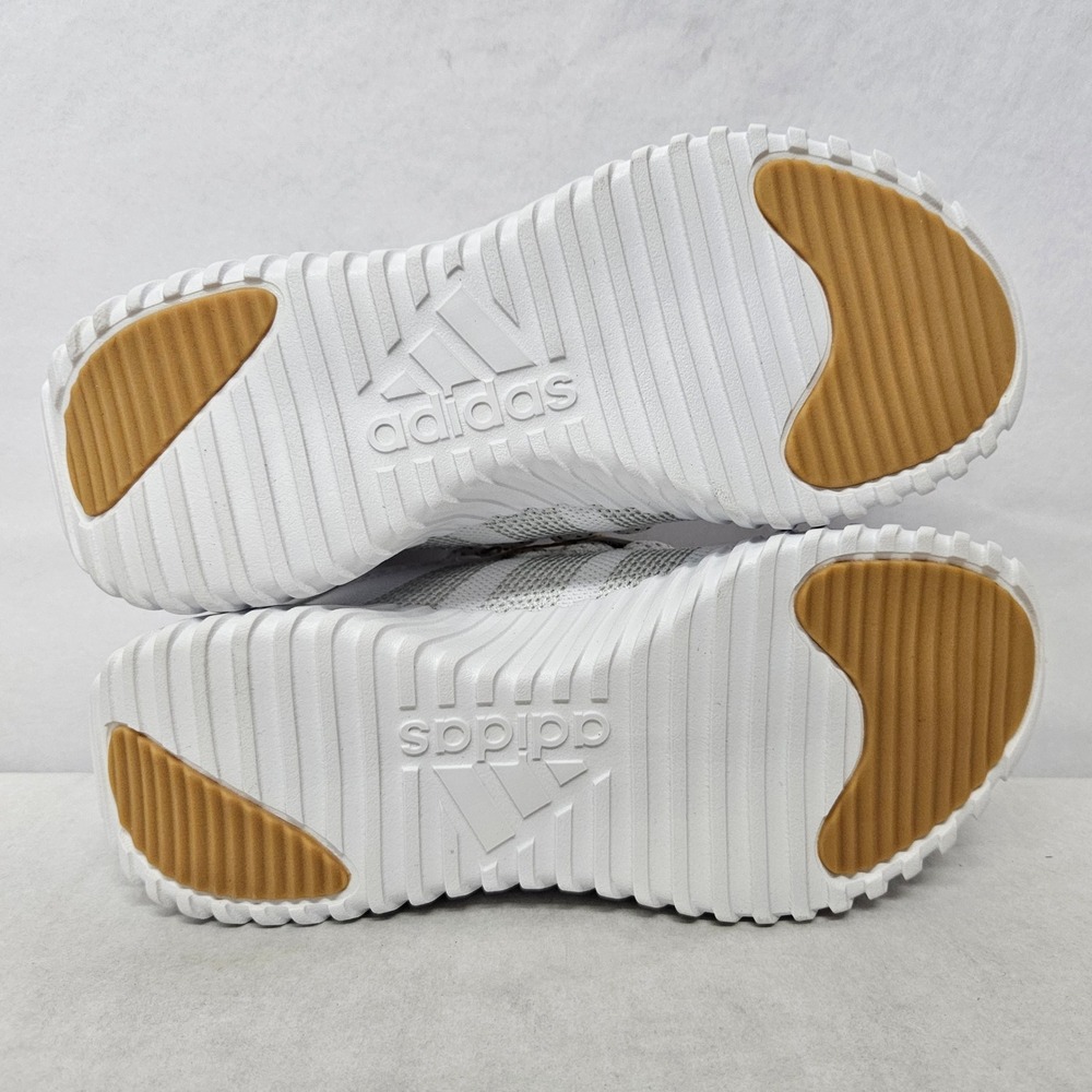 Adidas Kaptir Flow Running Shoes IF6600 White Silver Womens Size 6 - Picture 7 of 10